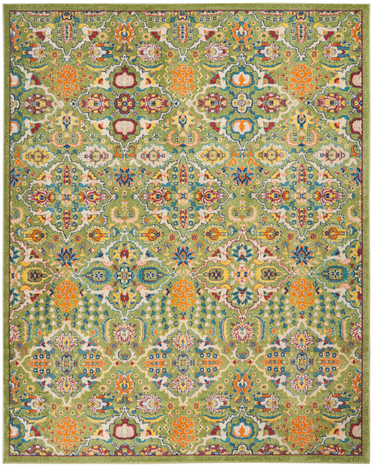 Nourison Home Allur  Sage Ivory  Transitional