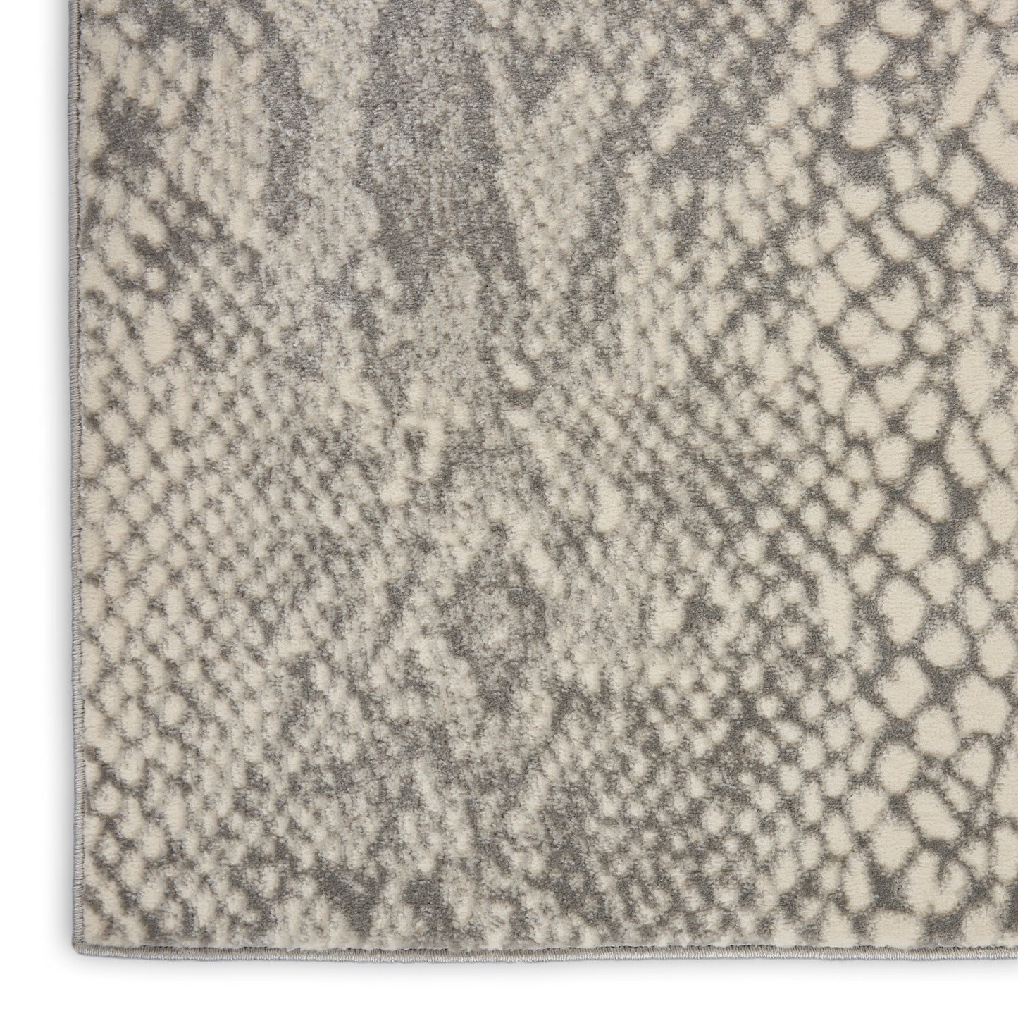 Nourison Home Solace  Ivory Grey  Contemporary