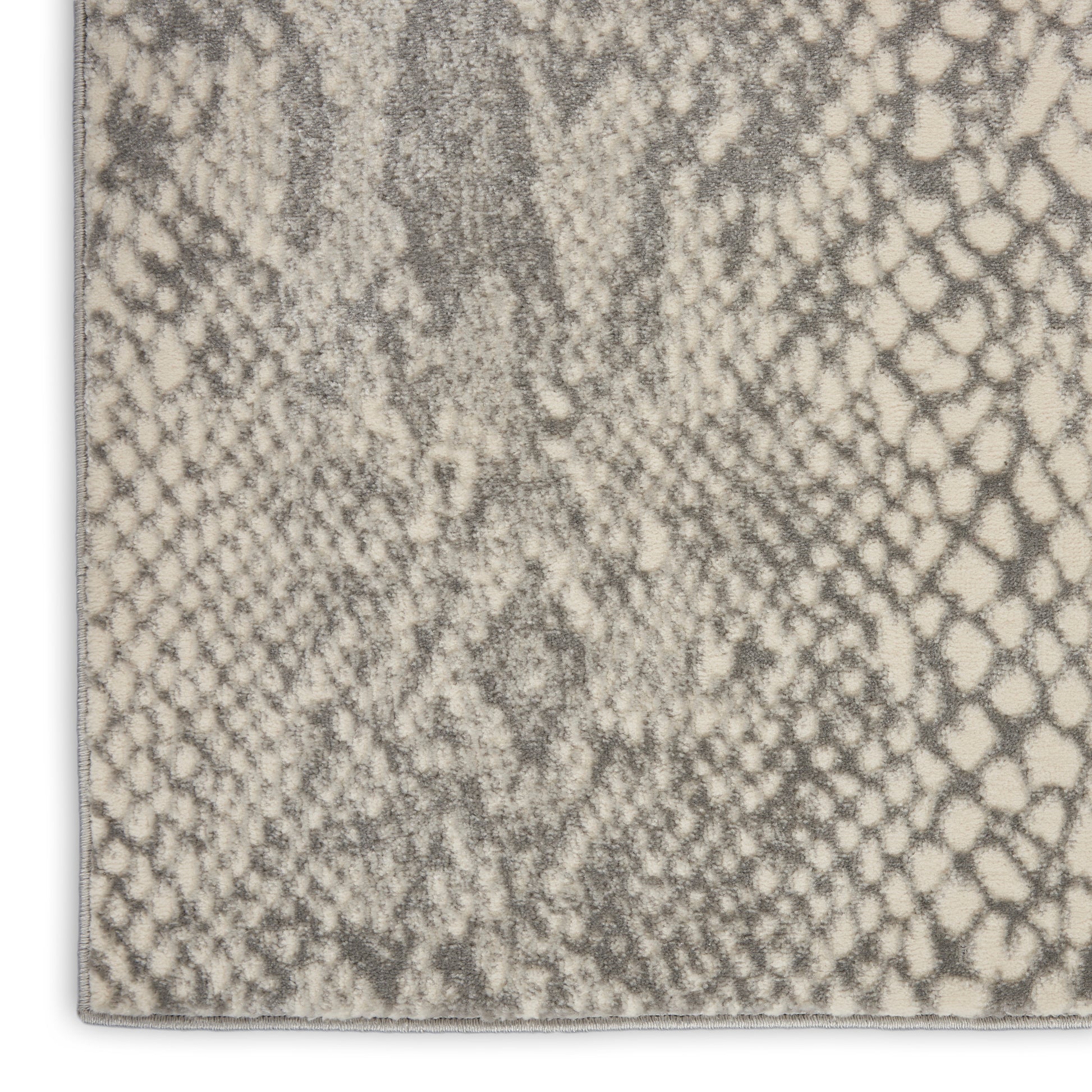 Nourison Home Solace  Ivory Grey  Contemporary