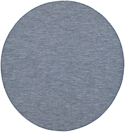 Nourison Home Positano POS01 Navy Blue Contemporary Power-loomed Rug