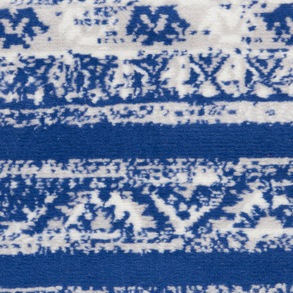 Nourison Home Whimsicle  Navy Ivory  Transitional