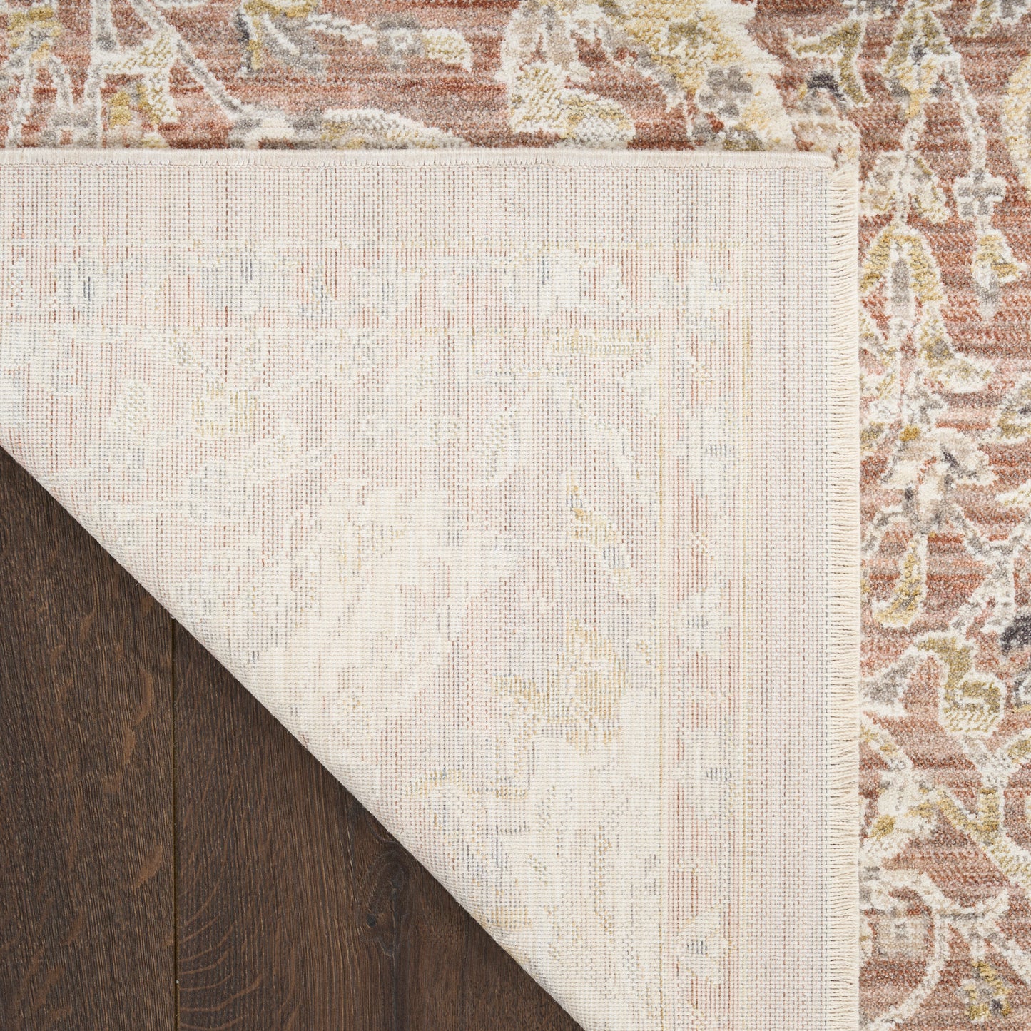 Nourison Home Antique Fusion  Brick  Traditional