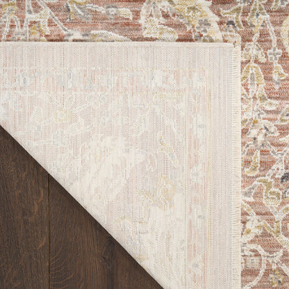 Nourison Home Antique Fusion  Brick  Traditional