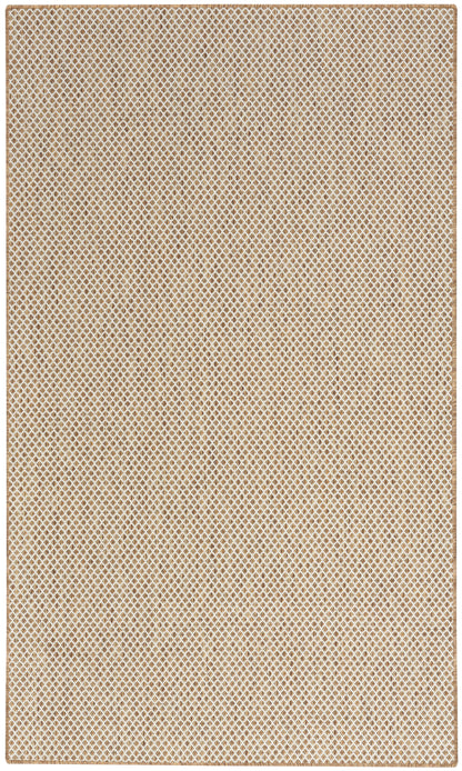 Nourison Home Courtyard COU01 Jute Ivory Contemporary Power-loomed Rug