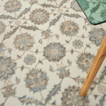 Nourison Home Grand Villa  Cream  Transitional