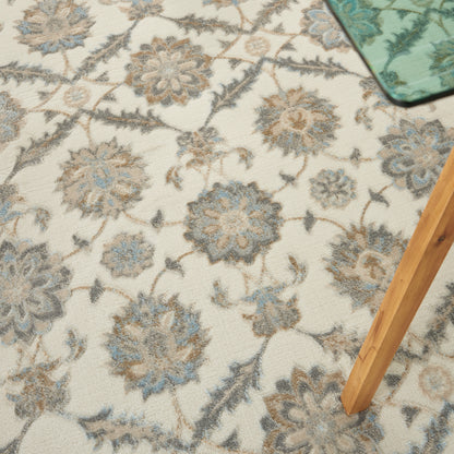 Nourison Home Grand Villa  Cream  Transitional