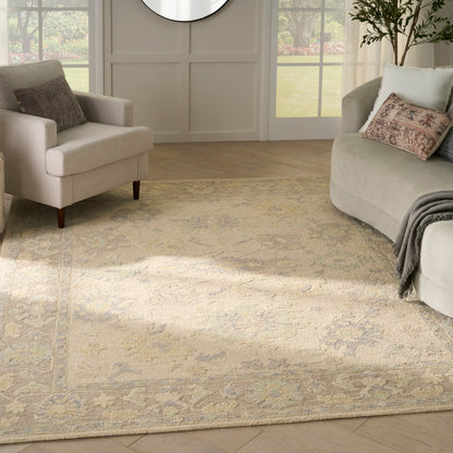 Nourison Home Maison  Ivory Taupe  Traditional