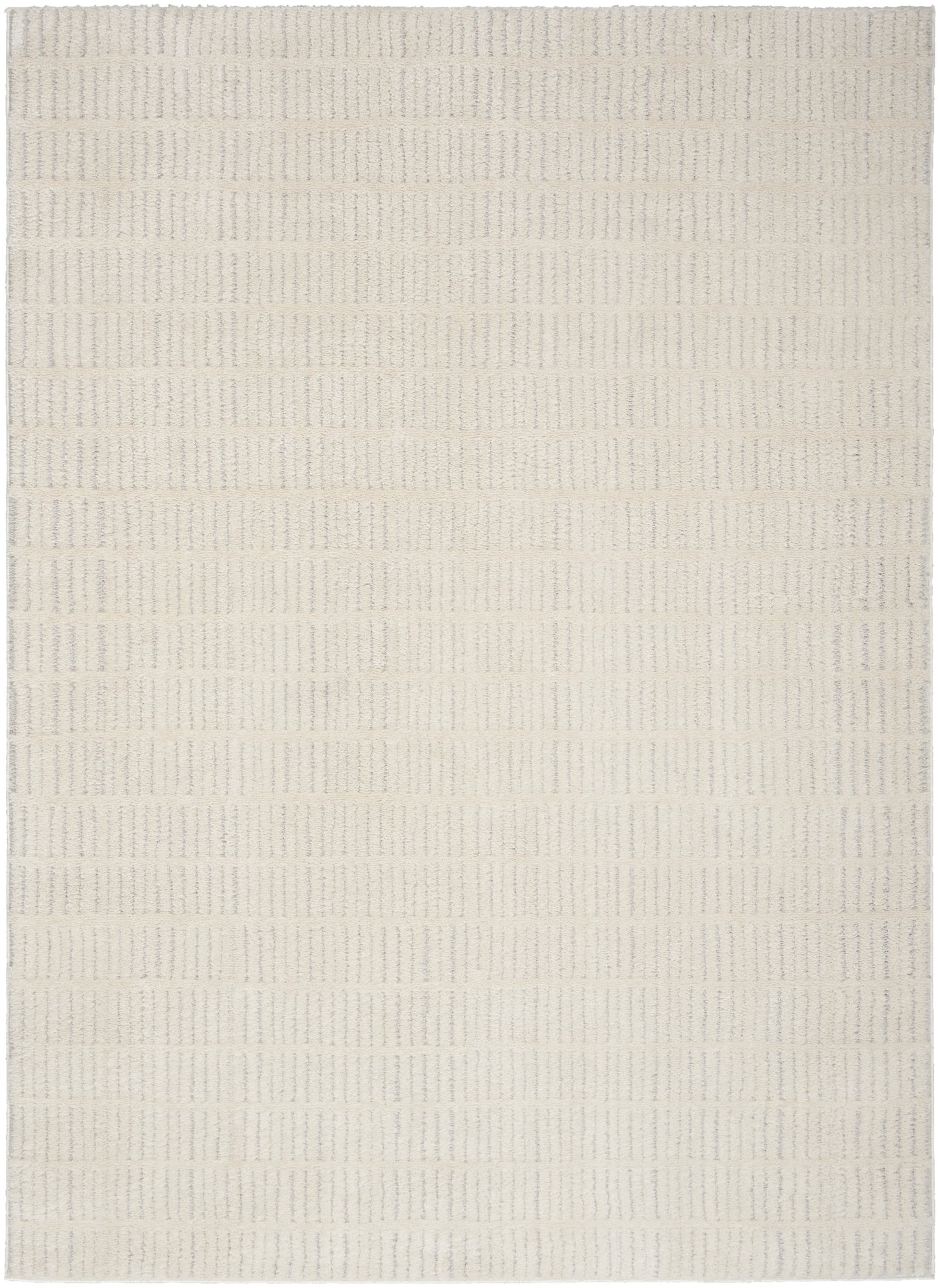 Nourison Home Modern Comfort MNC03 Ivory Grey Contemporary Power-loomed Rug