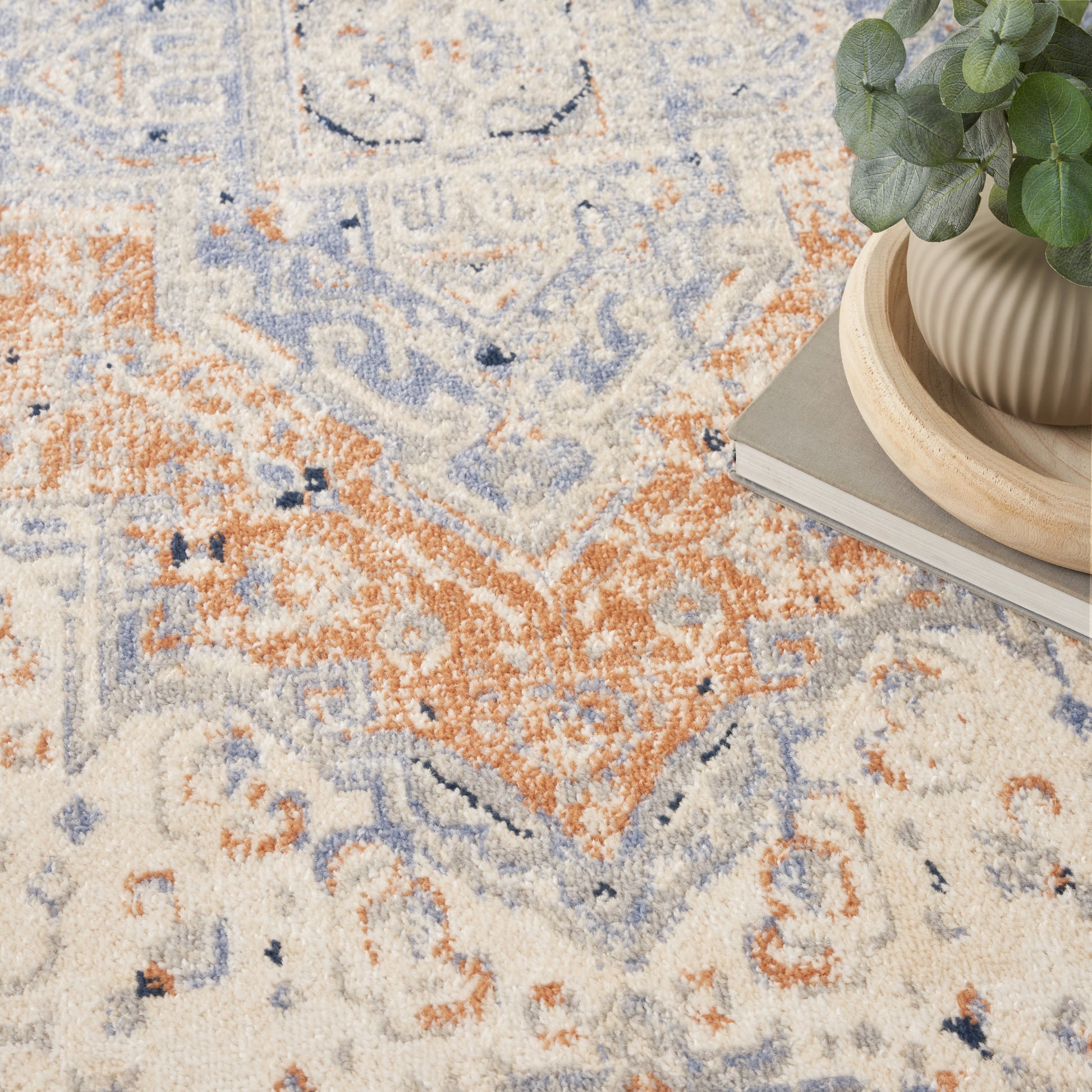 Nourison Home Nourison Essentials Persian  Beige Blue  Traditional