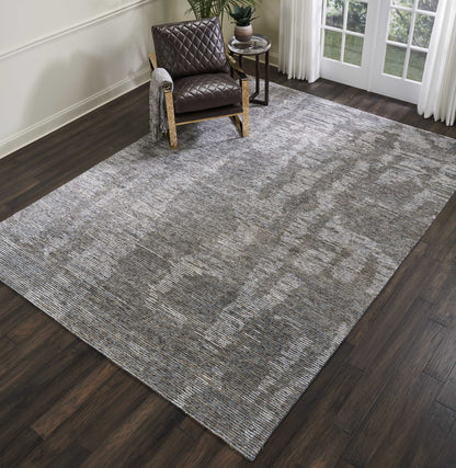 Nourison Home Ellora  Slate  Contemporary