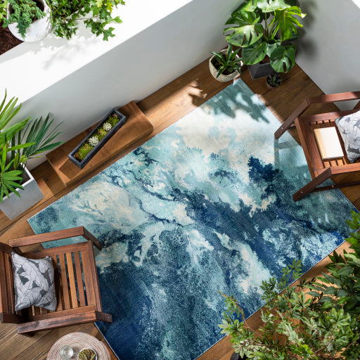 Surya Bodrum BDM-2306 Pale Blue Modern Machinemade Rug