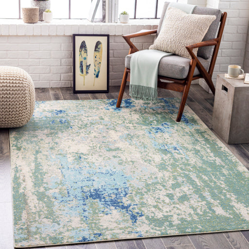 Surya Bodrum BDM-2331 Dark Blue Modern Machinemade Rug