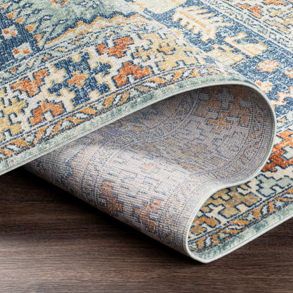 Surya Bodrum BDM-2333 Navy Traditional Machinemade Rug