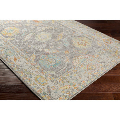 Surya Bodrum BDM-2340 Bright Yellow Traditional Machinemade Rug