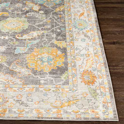 Surya Bodrum BDM-2340 Bright Yellow Traditional Machinemade Rug