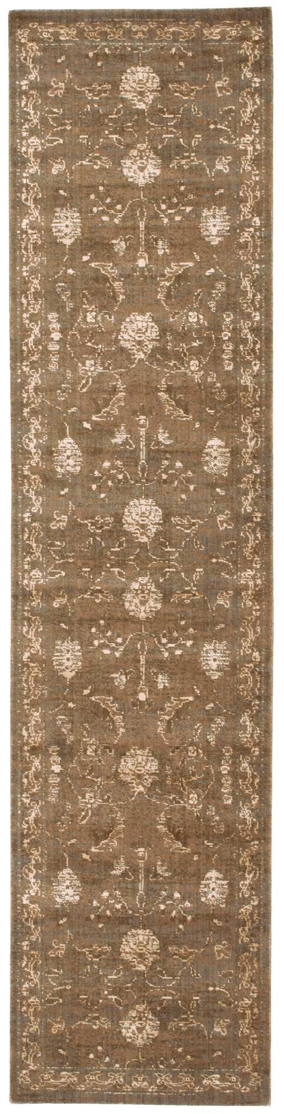 Nourison Home Silk Elements SKE02 Cocoa Traditional Loomed Rug