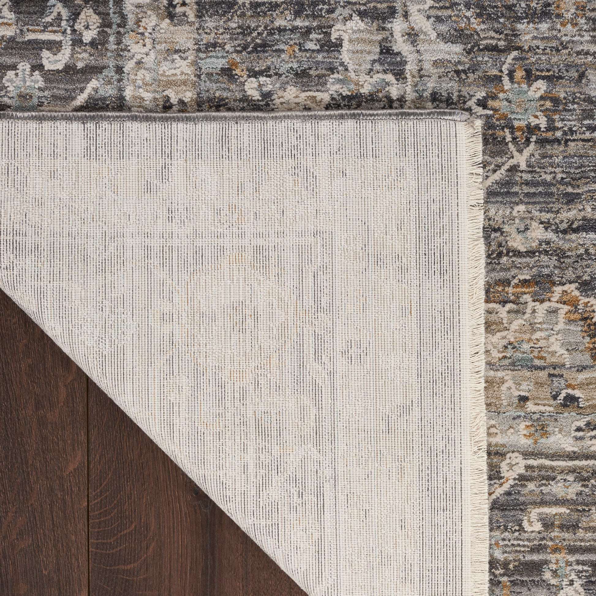 Nourison Home Lynx  Slate Multicolor  Transitional