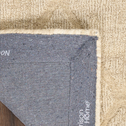 Nourison Home Wool Haven  Beige  Contemporary