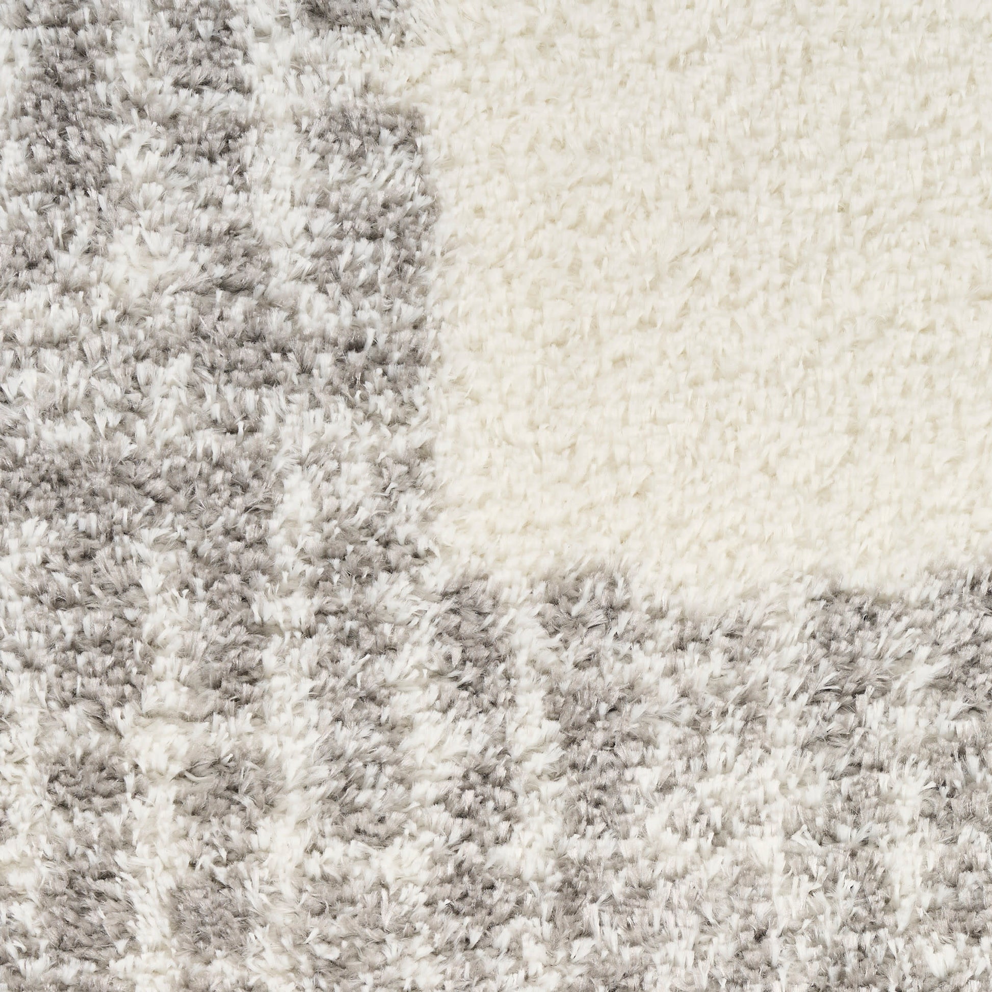 Nourison Home Pacific Shag  Ivory Grey  Contemporary