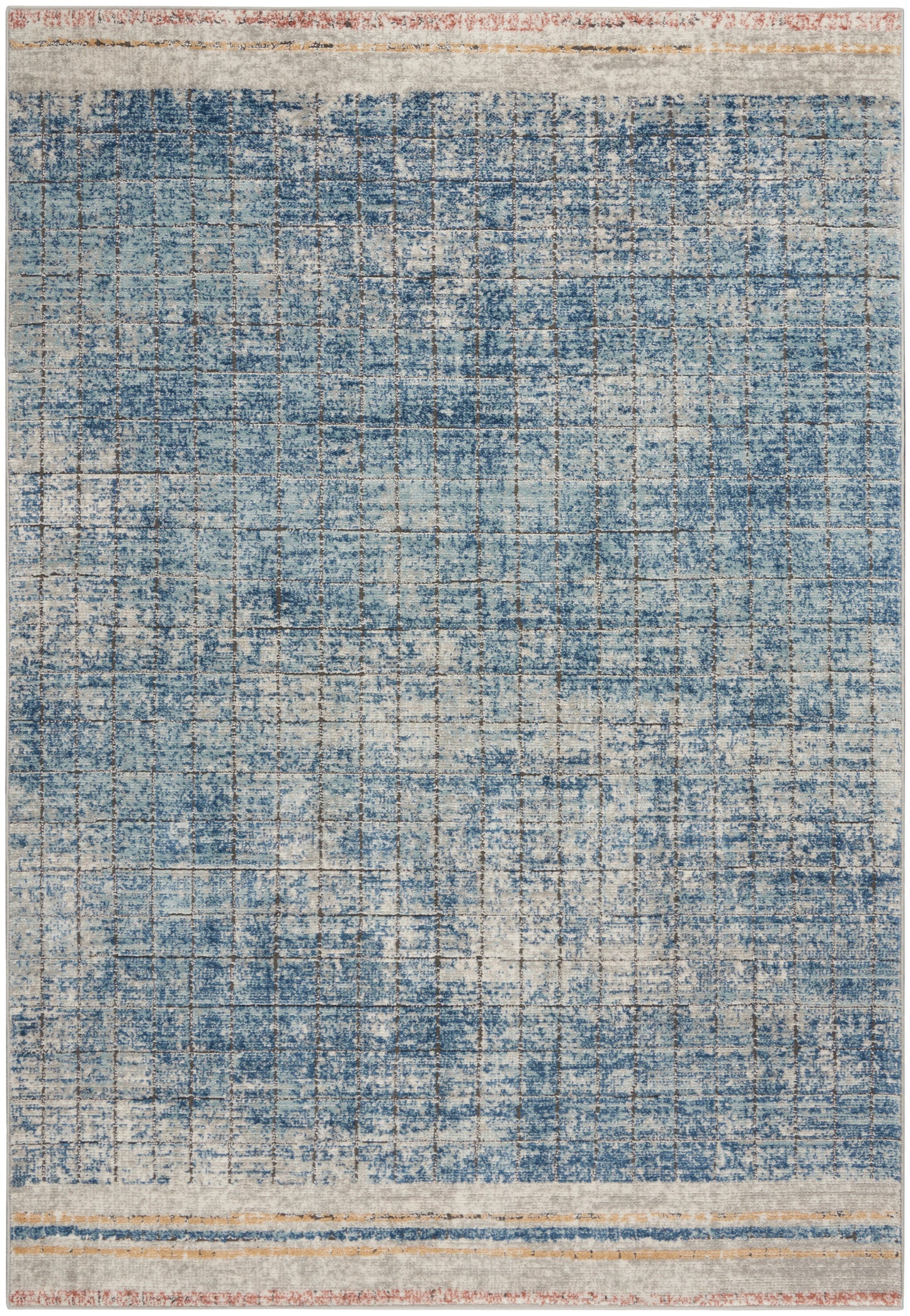 Nourison Home Quarry  Blue  Contemporary