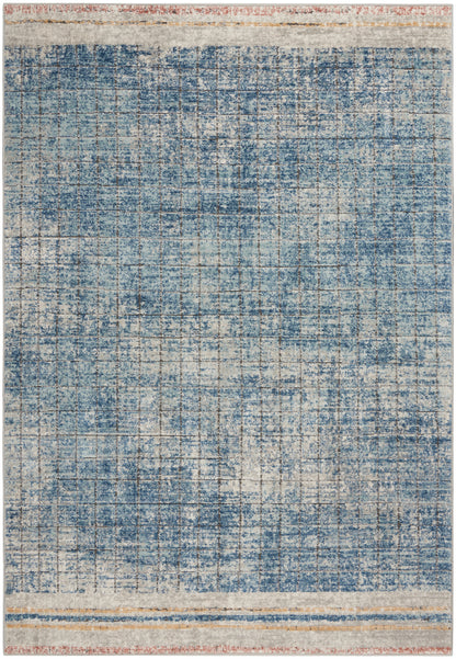 Nourison Home Quarry  Blue  Contemporary
