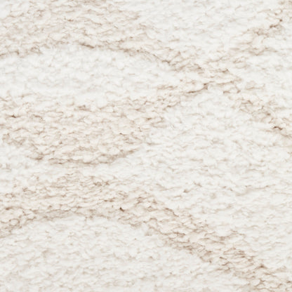 Nourison Home Modern Shag  Ivory Beige  Contemporary