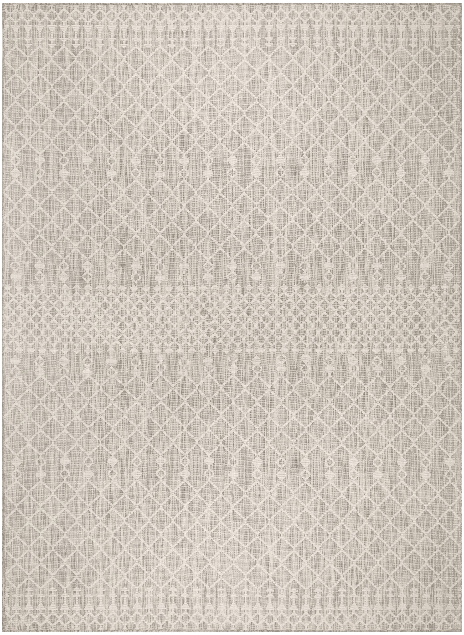 Nourison Home Positano  Light Grey  Contemporary