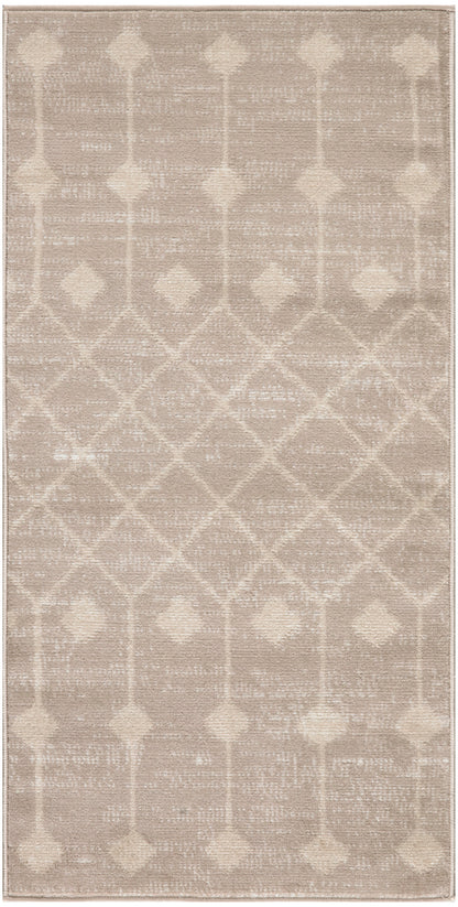 Nourison Home Grafix GRF37 Beige Transitional Power-loomed Rug