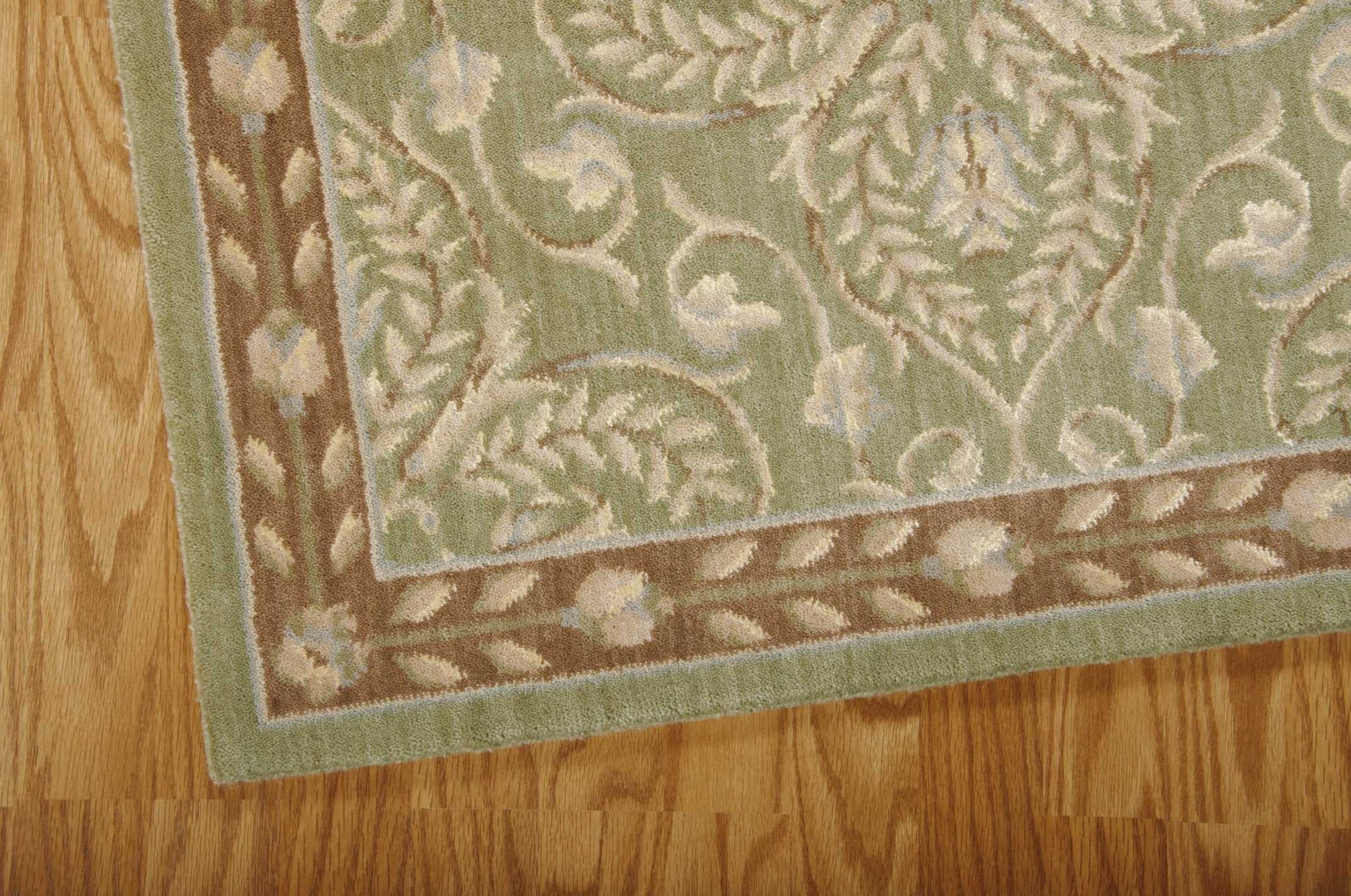 Nourison Home Riviera  Green  Traditional