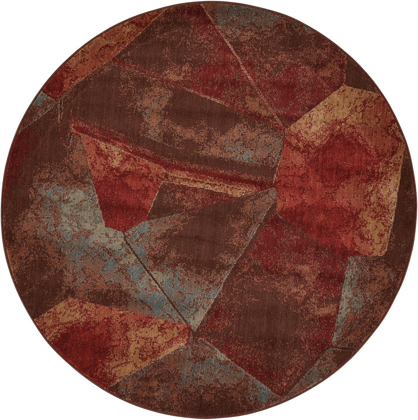 Nourison Home Somerset ST77 Multicolor Contemporary Power-loomed Rug