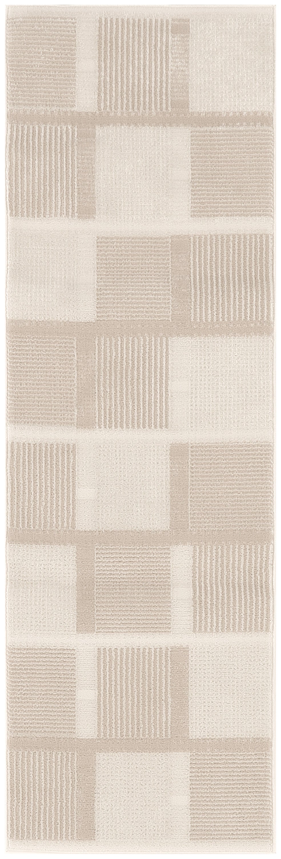 Nourison Home Nordic NRC09 Ivory Taupe Contemporary Power-loomed Rug