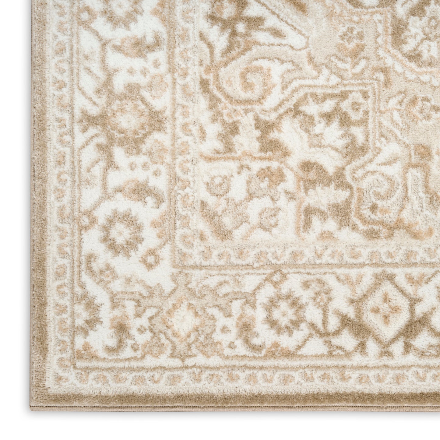 Nourison Home Dekor  Taupe Ivory  Traditional
