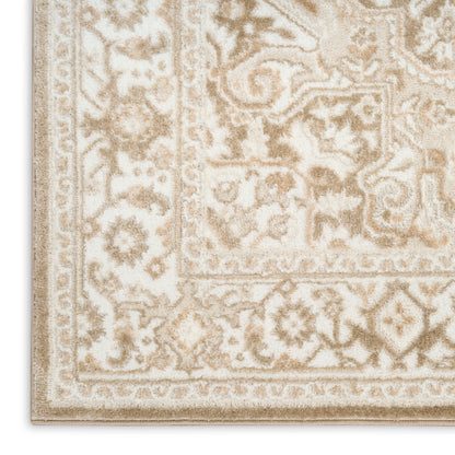 Nourison Home Dekor  Taupe Ivory  Traditional
