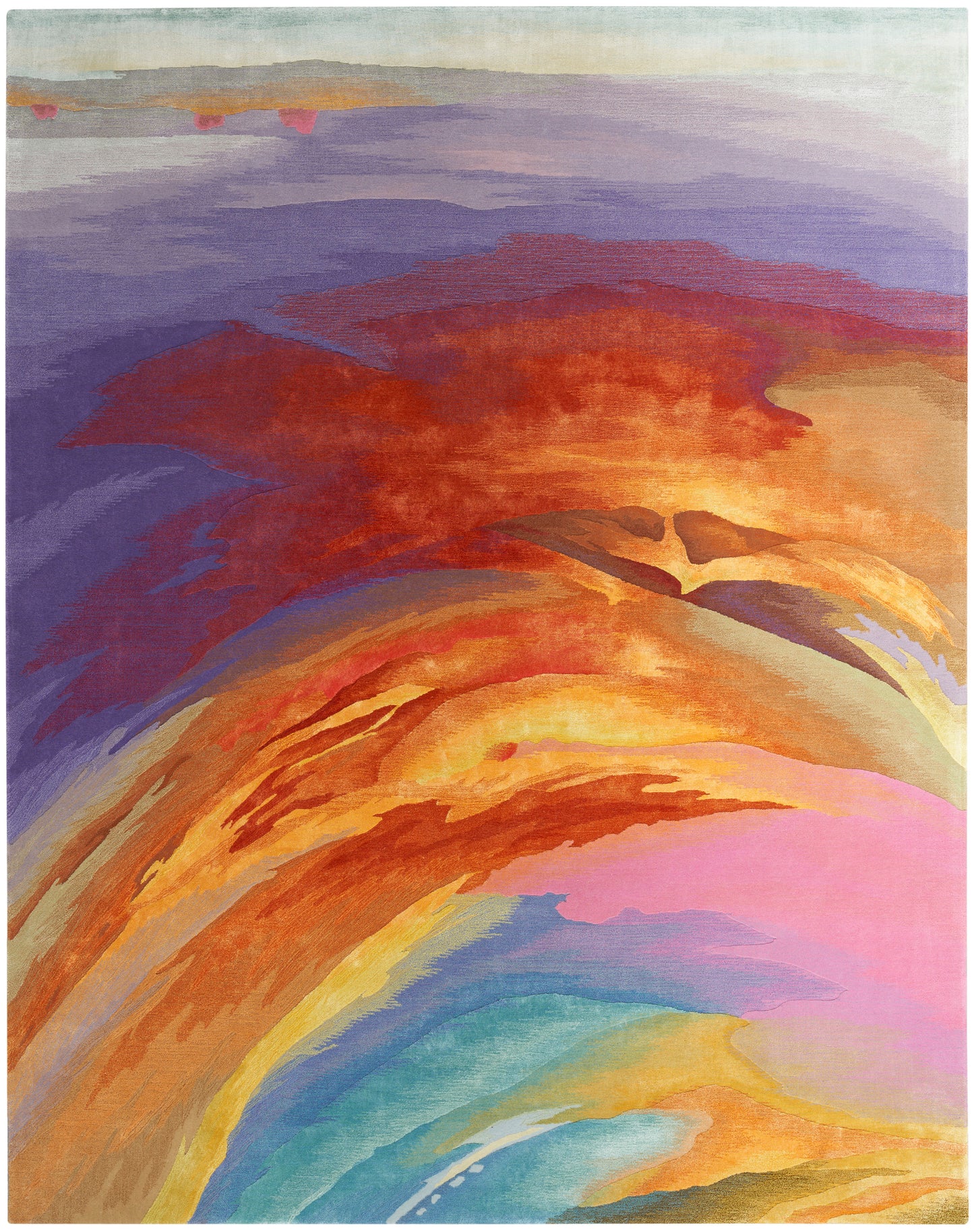 Nourison Home Prismatic PRS25 Multicolor Contemporary Hand Tufted Rug