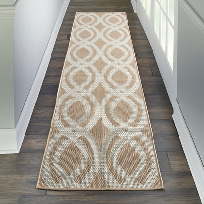 Nourison Home Aruba  Beige Cream  Contemporary