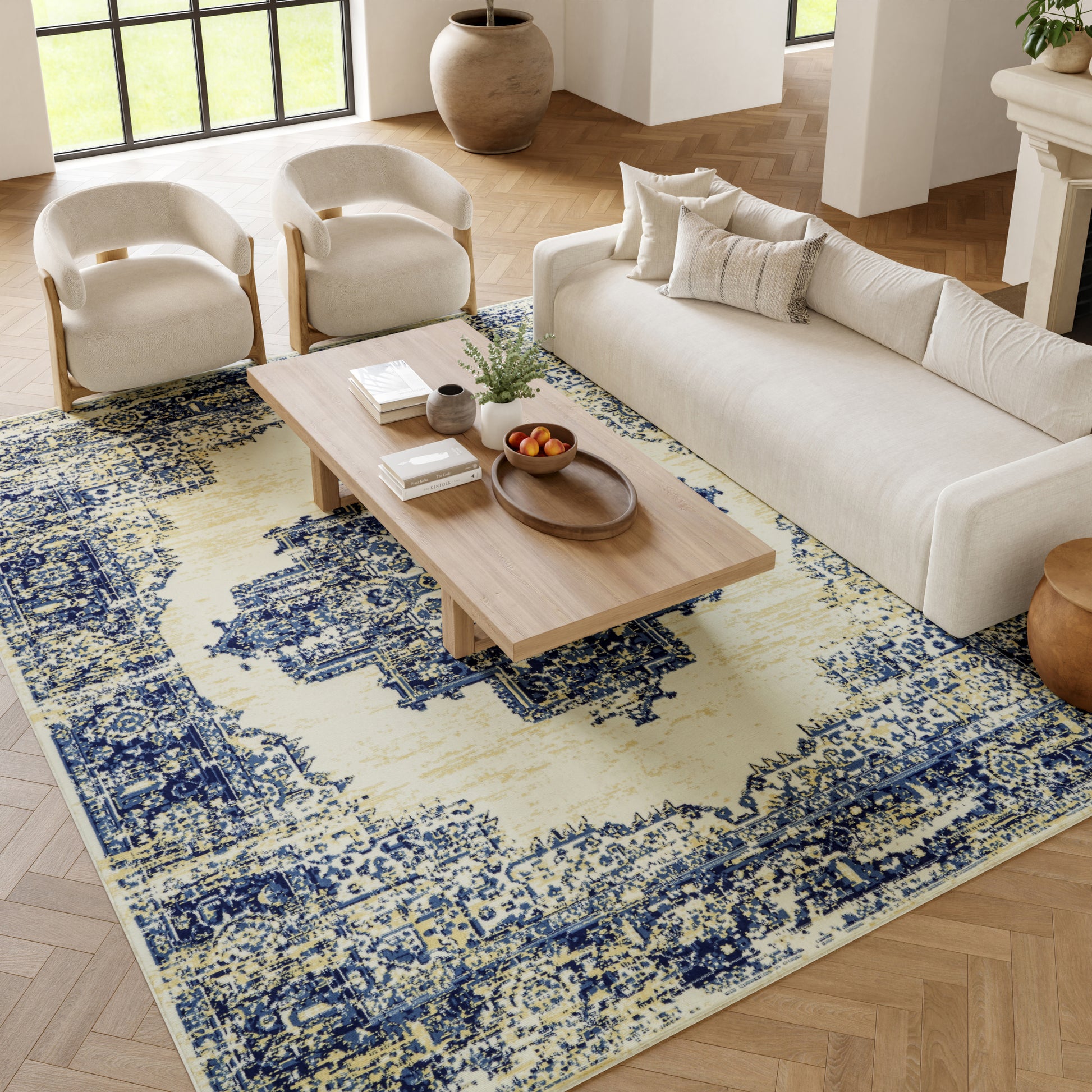Nourison Home Grafix  White  Transitional