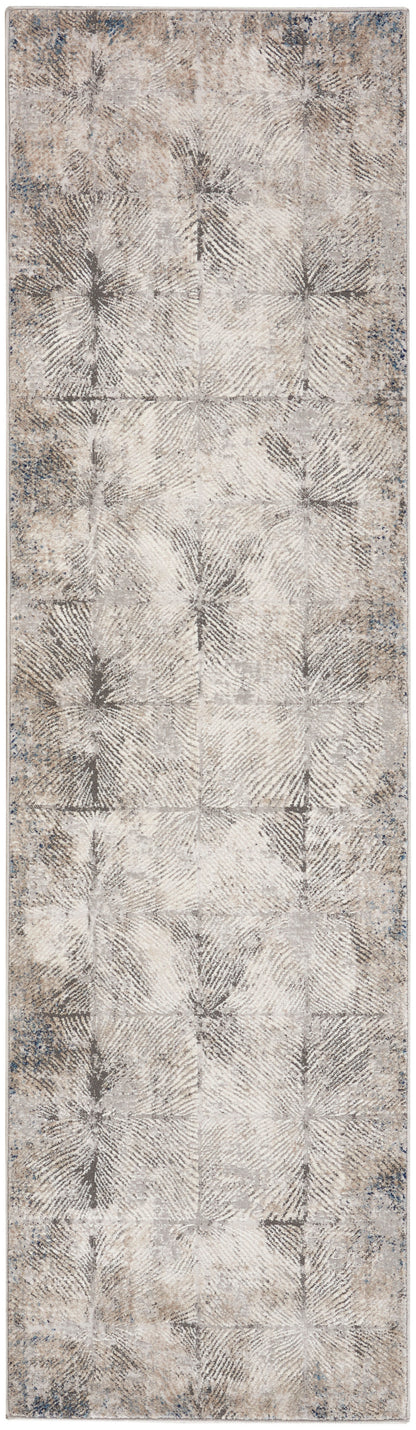 Calvin Klein CK022 Infinity IFN03 Ivory Grey Contemporary Power-loomed Rug