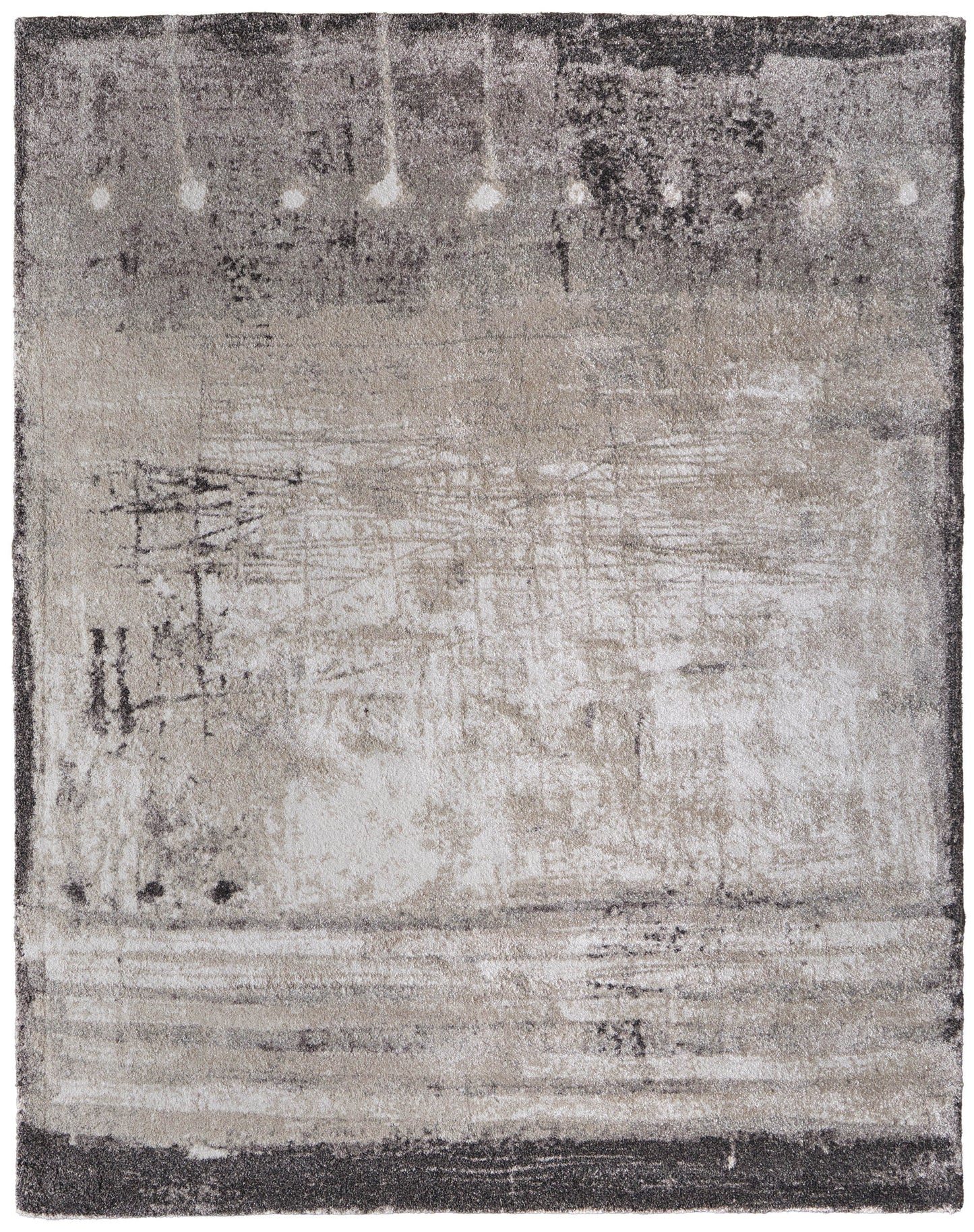 Feizy Skyview  Ivory Gray Modern/Industrial