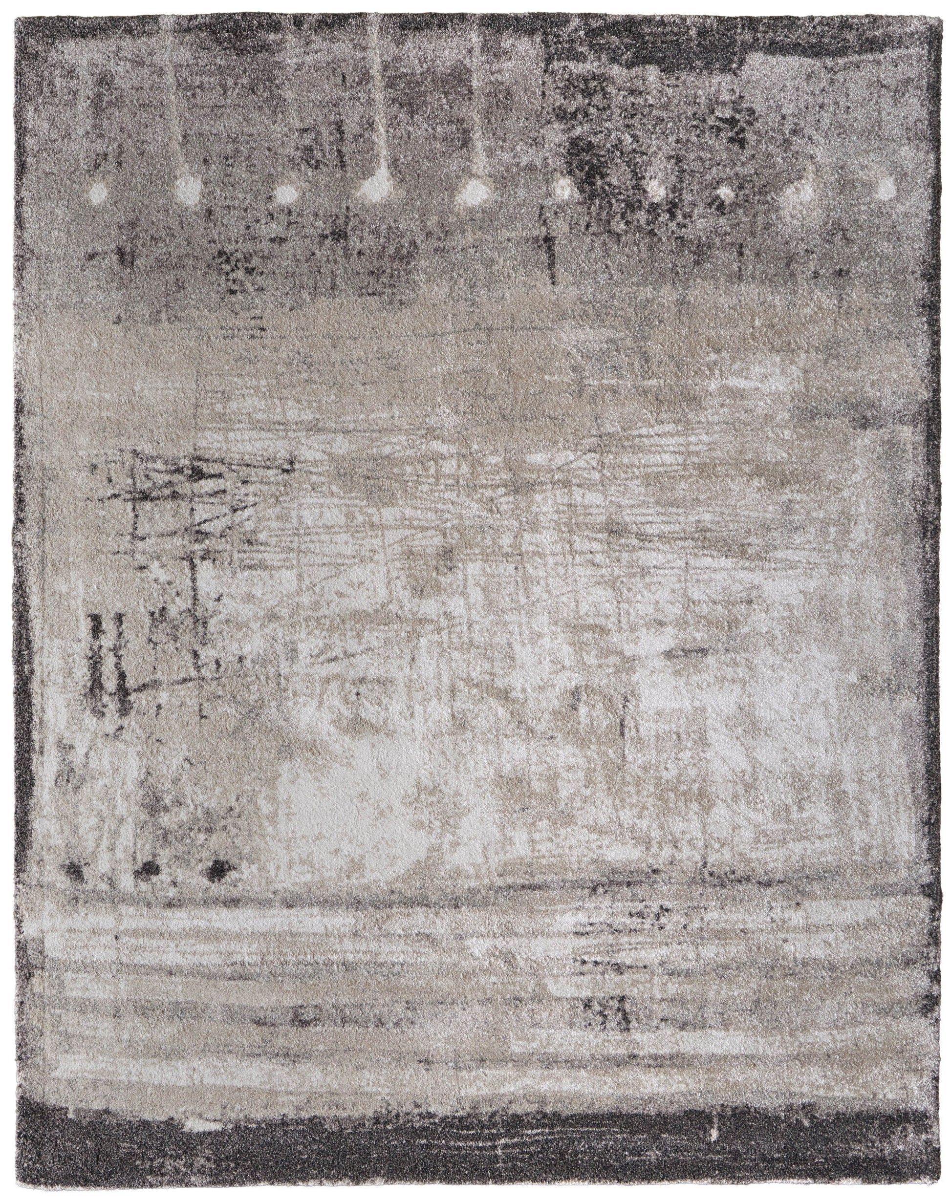 Feizy Skyview  Ivory Gray Modern/Industrial