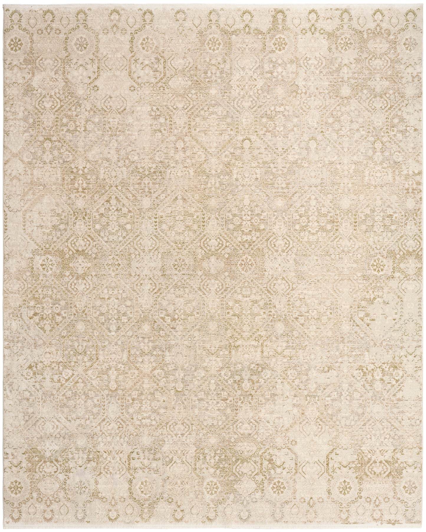 Nourison Home Sultana  Beige Green  Traditional