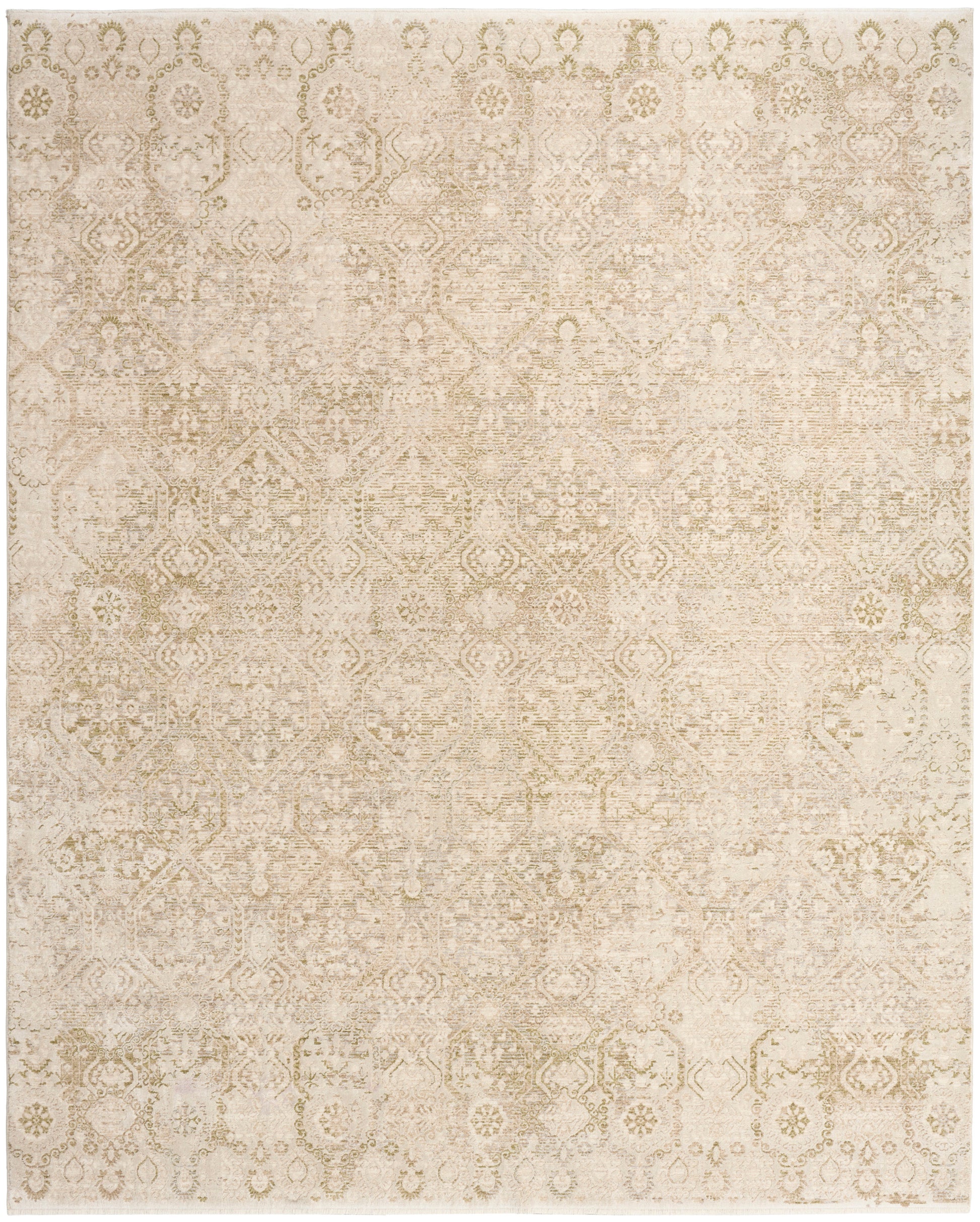 Nourison Home Sultana  Beige Green  Traditional
