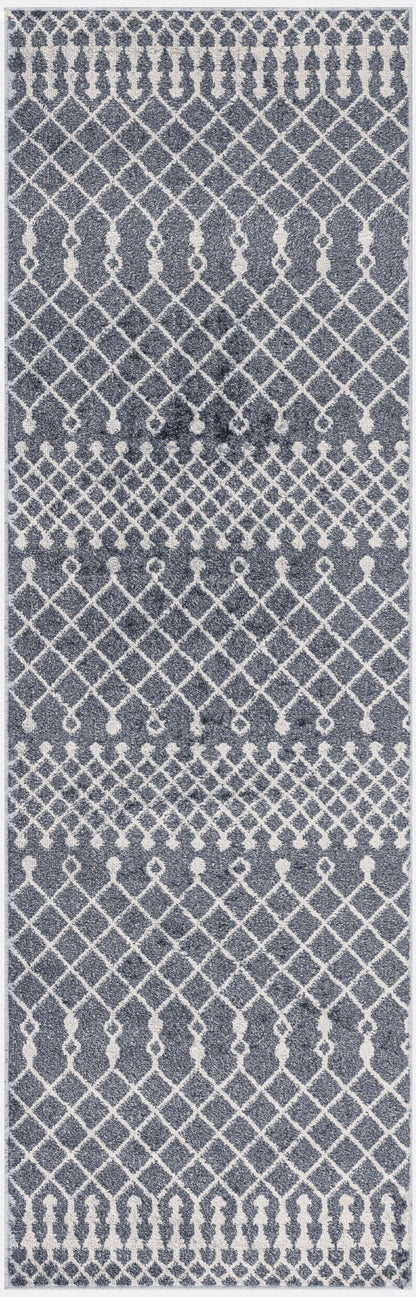 Nourison Home Astra Machine Washable ASW10 Denim Transitional Power-loomed Rug