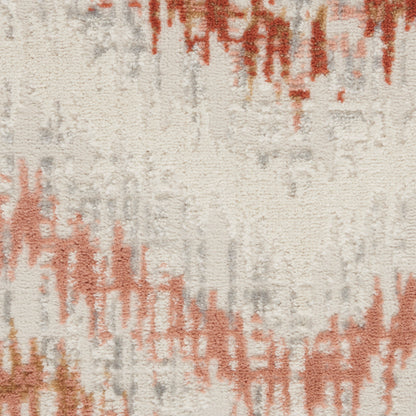 Nourison Home Elation  Ivory Multicolor  Contemporary