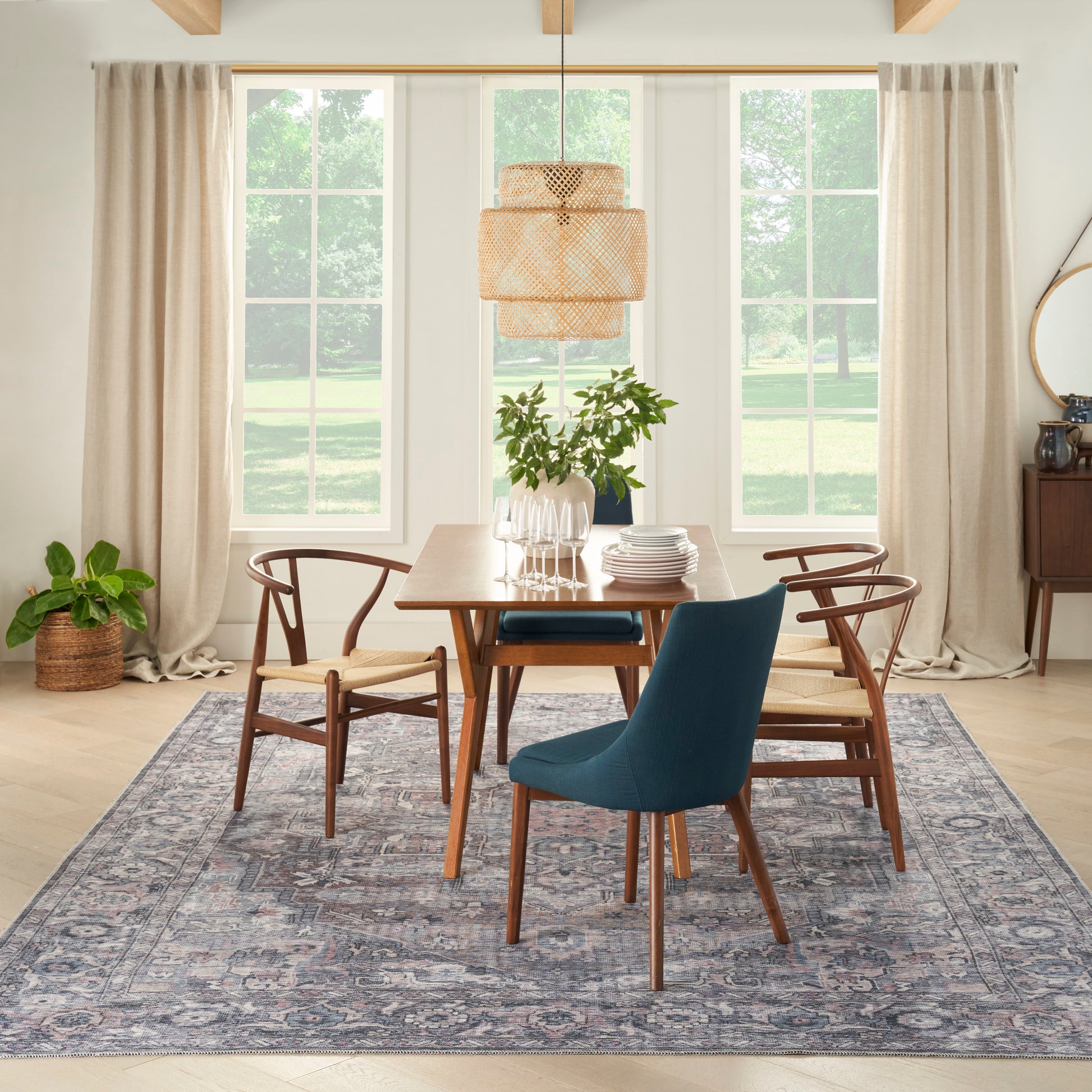 Nourison Home New Concept Washables  Grey  Traditional