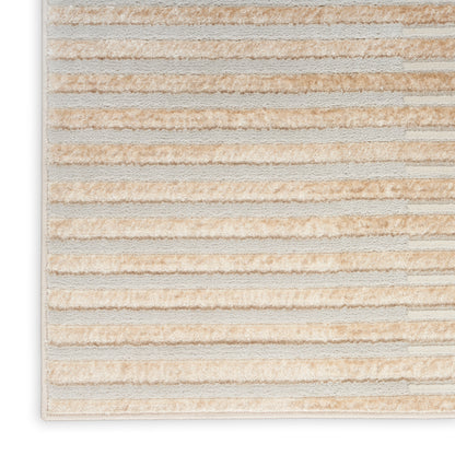 Nourison Home Splash  Beige Silver  Contemporary