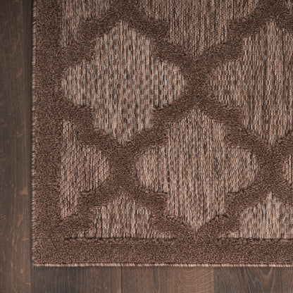 Nourison Home Easy Care  Brown  Contemporary