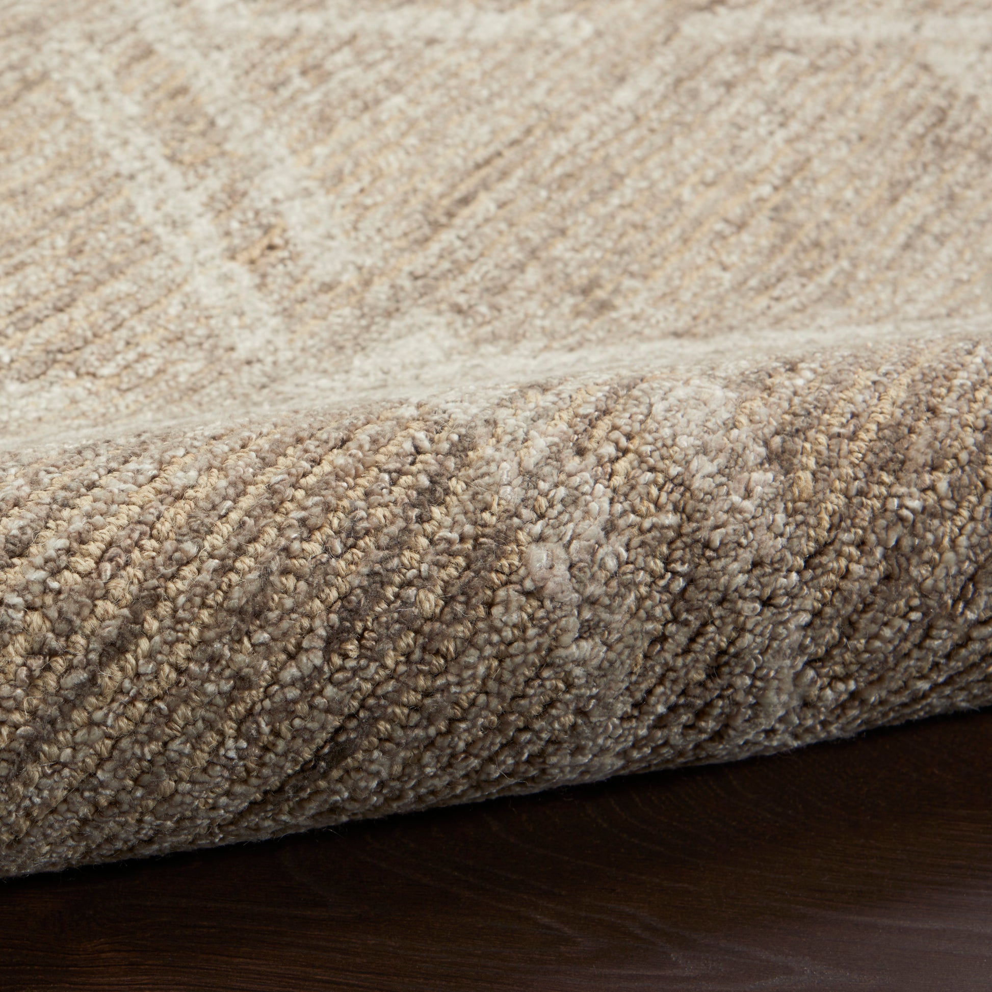 Nourison Home Venosa  Taupe  Contemporary