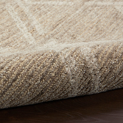 Nourison Home Venosa  Taupe  Contemporary