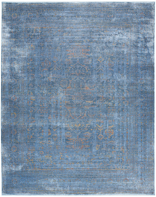 Nourison Home Luxurious  Blue  Traditional