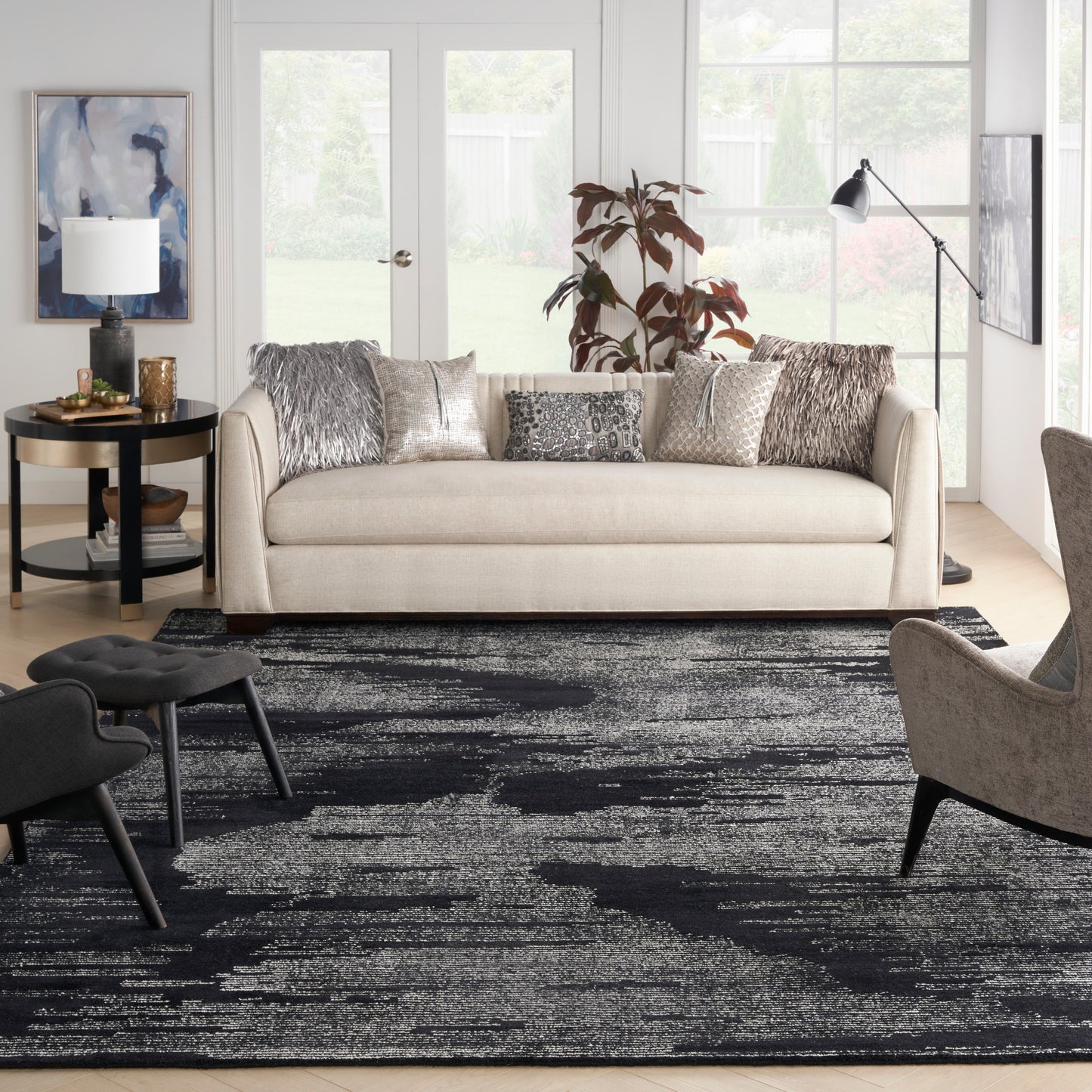 Michael Amini Ma30 Star  Black Ivory  Contemporary